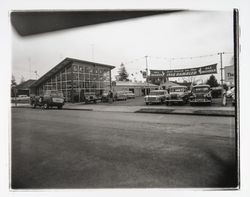 G.K. Hardt Rambler-Jeep sales, Santa Rosa, California, 1958