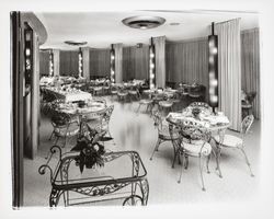 Flamingo Hotel dining room, Santa Rosa, California, 1959