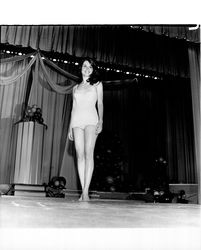 Terry Lynn Williams in the Miss Sonoma County swimsuit competition, Santa Rosa, California, 1971