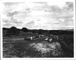 Building Lomita Heights subdivision, Santa Rosa, California, 1962