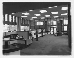 Customers in the Coddingtown office of the Exchange Bank, Santa Rosa, California, 1972