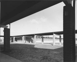 Exterior of Cook Junior High, Santa Rosa, California, 1959