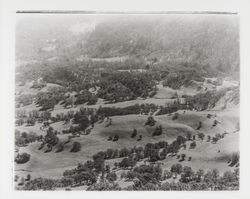 Aerial view of Mark West Springs area, Santa Rosa, California, March 3, 1958