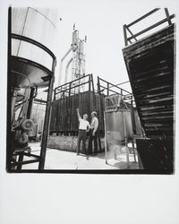 Wine making equipment at Italian Swiss Colony Winery, Asti, California, 1977