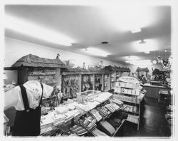 Don Weiss Baby News Store interior, Santa Rosa, California, 1963