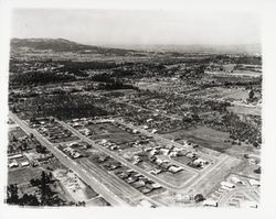 Aerial view of Rincon Valley, Santa Rosa, California, 1964