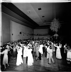 Burkhart Dance Class Christmas ball, Santa Rosa, California, 1979