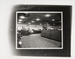 Lobby of Holiday Bowl, Santa Rosa, California, 1959