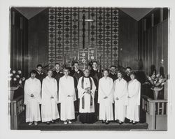 Bethlehem Lutheran Church confirmation class, Santa Rosa, California, 1958