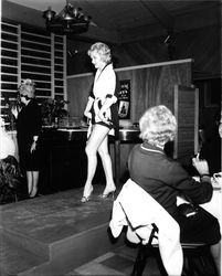 Fashion show at El Rancho, Santa Rosa, California, 1961