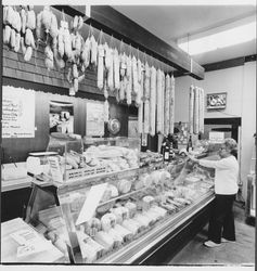 Delicatessen at the Sonoma Cheese Factory, Sonoma, California, 1972