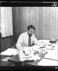 Reginal Bayley, executive vice president, Codding Enterprises, Santa Rosa, California, 1971