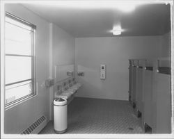 Bathroom at Ursuline High School, Santa Rosa, California, 1958