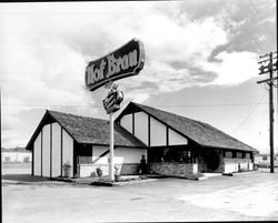 Hof Brau Restaurant, Santa Rosa, California, 1961