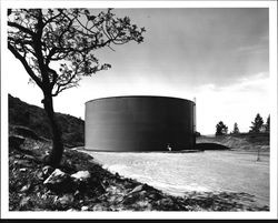 Water storage tank, Santa Rosa, California, 1962