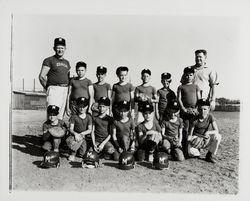 Rincon Valley Little League team, Santa Rosa, California, 1961 — Calisphere