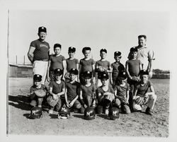 Rincon Valley Little League team, Santa Rosa, California, 1961