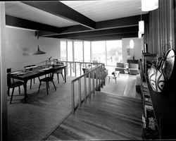 Interior view of the Willard H. Rush home, Santa Rosa, California, June 1965