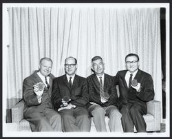 Four recipients of the Girl Scout Angel Award, Santa Rosa, California, 1961