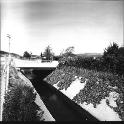 Unidentified flood control channel in east Santa Rosa