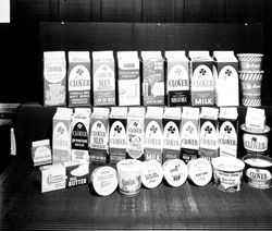 Clover Dairy products, Santa Rosa, California, 1963