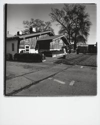 Italian Swiss Colony tasting room and Asti post office, Asti, California, 1977