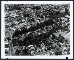 Looking northeast from Tupper and Santa Rosa, California, Avenue, 1962