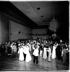 Burkhart Dance Class Christmas ball, Santa Rosa, California, 1979