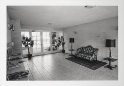 Entry hall at Jack London Hall, Cotati, California, 1967