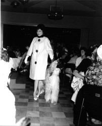 Fashion show at El Rancho, Santa Rosa, California, 1961