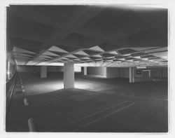 Parking garage at 3rd and D Streets, Santa Rosa, California, 1964