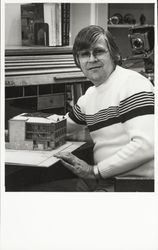 Portrait of architect Dan Peterson, Santa Rosa, California, April 16, 1980