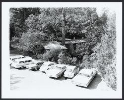 Exterior of office of J. Clarence Felciano, Santa Rosa, California, 1964