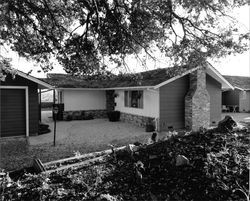 Unidentified single-story ranch-style home in Rincon Valley, Santa Rosa, California, 1960s