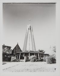 Entrance to St. Rose, Santa Rosa, California, 1977