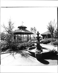 Gazebo at Sonoma Marketplace, Sonoma, California, 1980