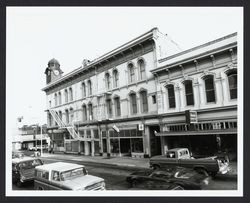 Masonic Building from Western Avenue, Petaluma, California, 1978