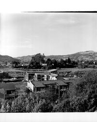 Exterior view of Santa Rosa Garden Apartments complex under construction