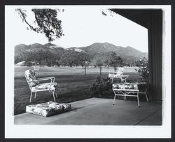 Model home at Oakmont, Santa Rosa, California, 1964