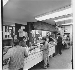 Delicatessen at the Sonoma Cheese Factory, Sonoma, California, 1972