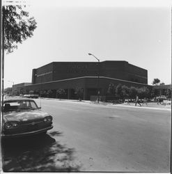 Macy's under construction at Santa Rosa Plaza, Santa Rosa, California, 1981