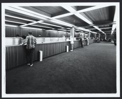 Interior of Village Branch of Exchange Bank, Santa Rosa, California, 1970