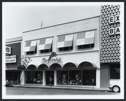 Exterior of Corrick's, Santa Rosa, California, 1963