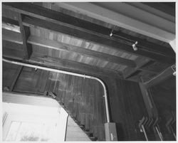 Interior view of Luther Burbank's carriage house, Santa Rosa, California, December 1, 1979