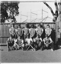 N C I Grungies baseball team, Santa Rosa, California, 1975