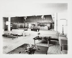 Lobby of the Flamingo Hotel, Santa Rosa, California, 1959