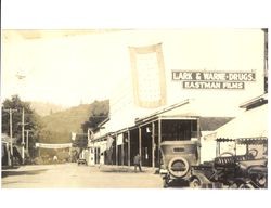 Looking east down Main Street, Guerneville, California, 1917