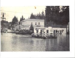 Christmas 1955 flood at Guerneville, Guerneville, California