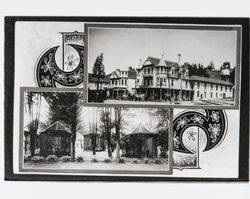 Altamont Hotel with photograph of gazebos