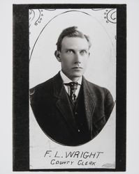 F.L. Wright--County Clerk